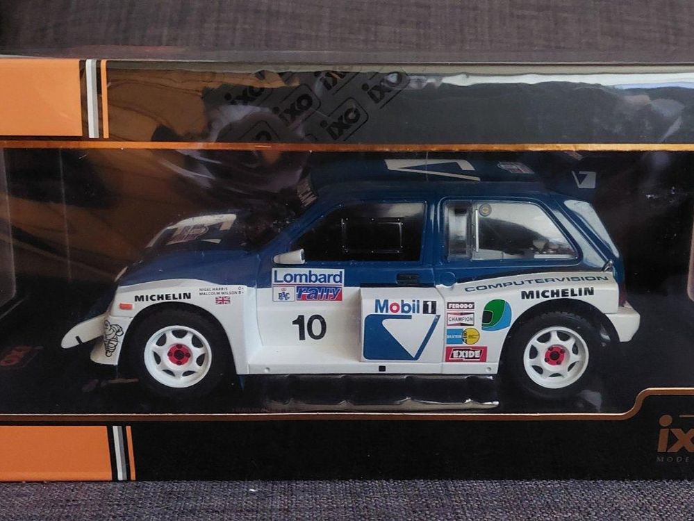 MG METRO 6R4 58 FIELDING/ROBINSON RALLYE RAC 1986