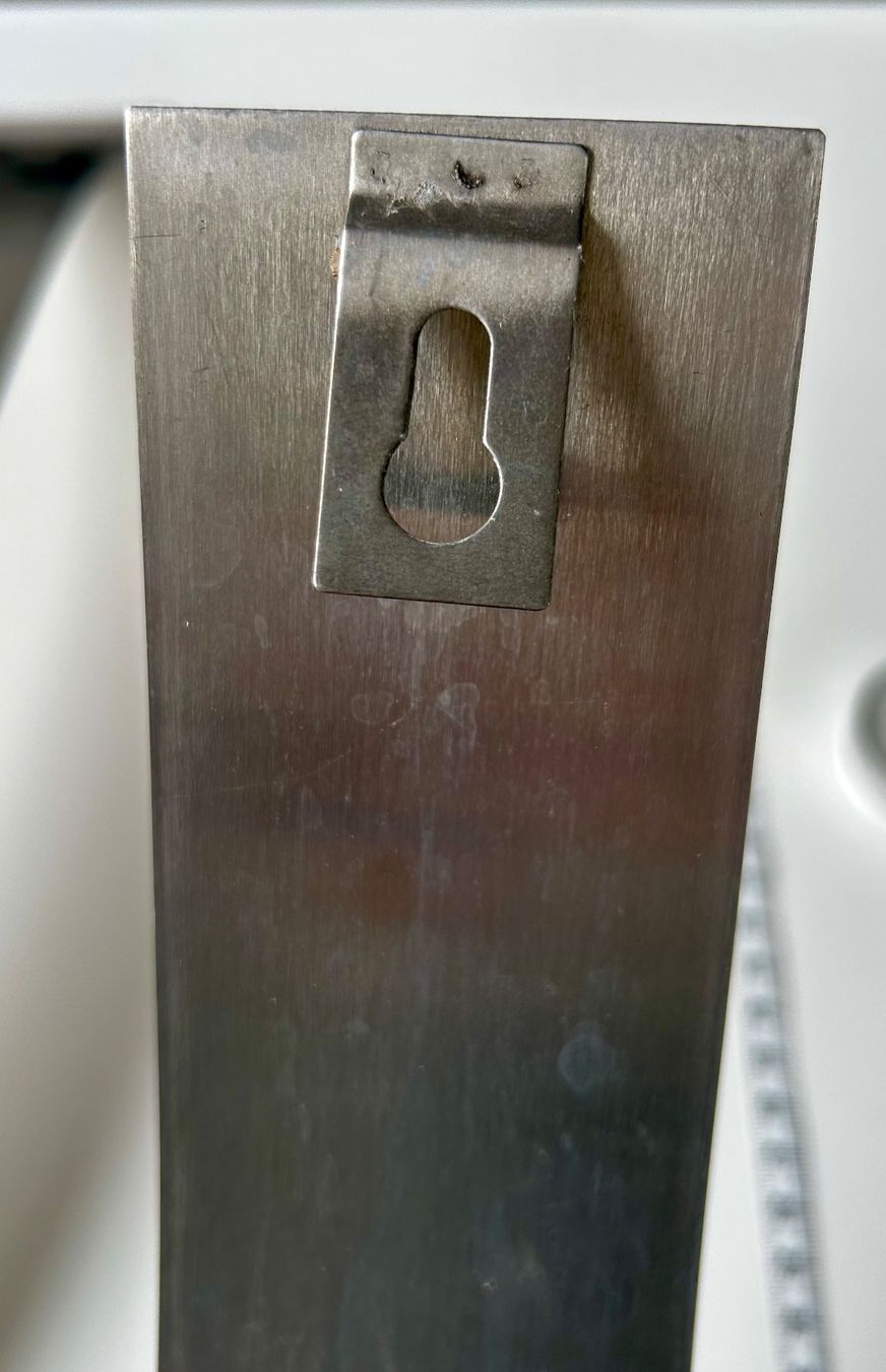 Portacandele: 2 Wandkerzenhalter Edelstahl gebogen – Usato da Luzern venduto da and_yq2s 2