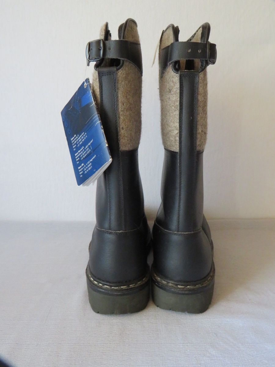 Scarpe da uomo: Stuco Boots Leather Wool Black Size 42/43 New – Nuovo e nell'imballaggio originale da Elsau venduto da MANWITHVAN 2