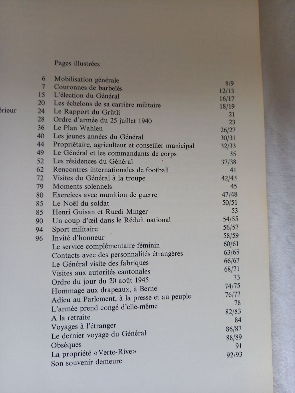 Libri: Le Général par Hans Rudolf Schmid, 1975 – Usato da Rossens FR venduto da Souris1 3