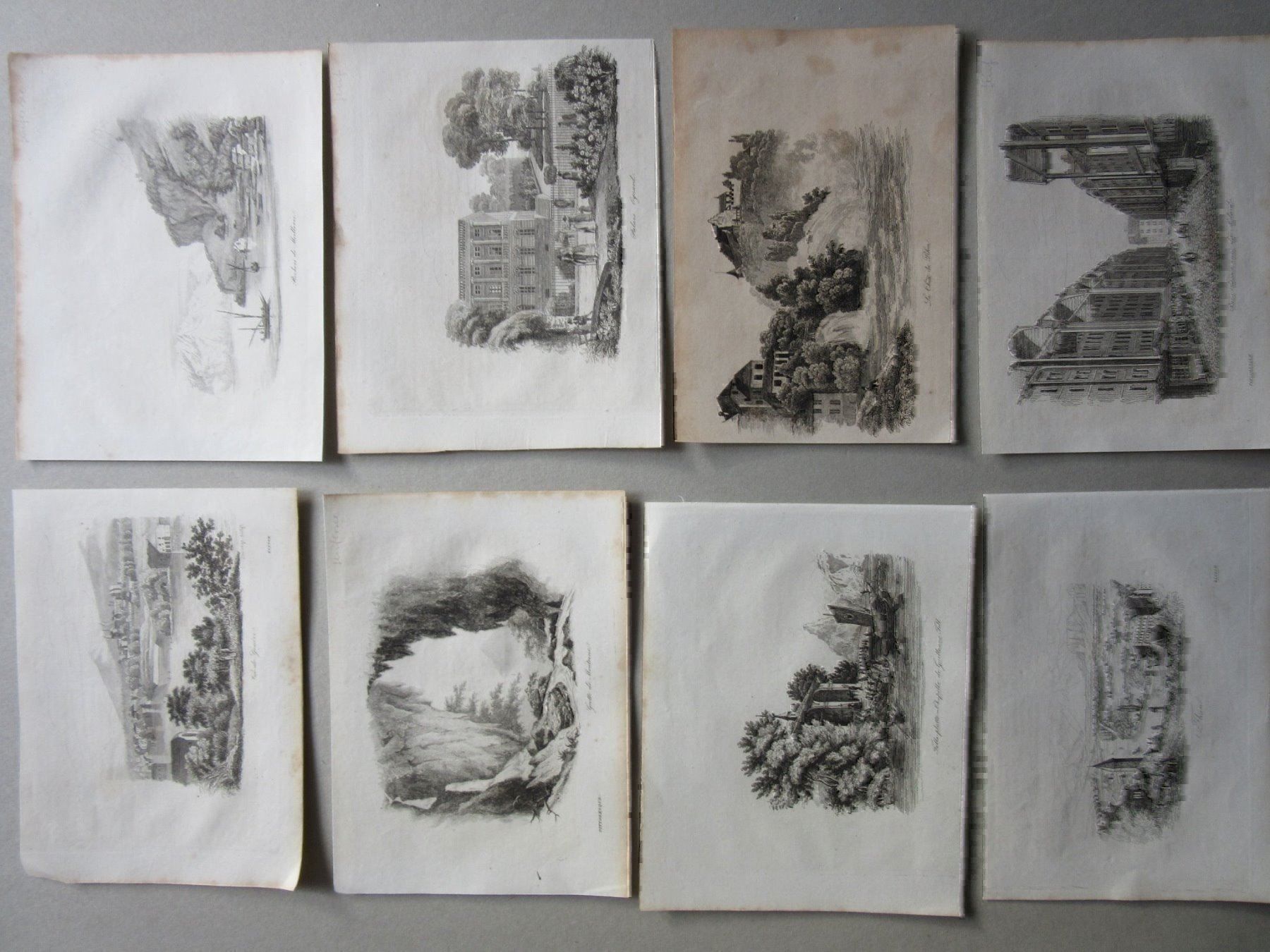 Incisioni: 8X ANSICHTEN – Usato da Gersau venduto da grafik-kunst