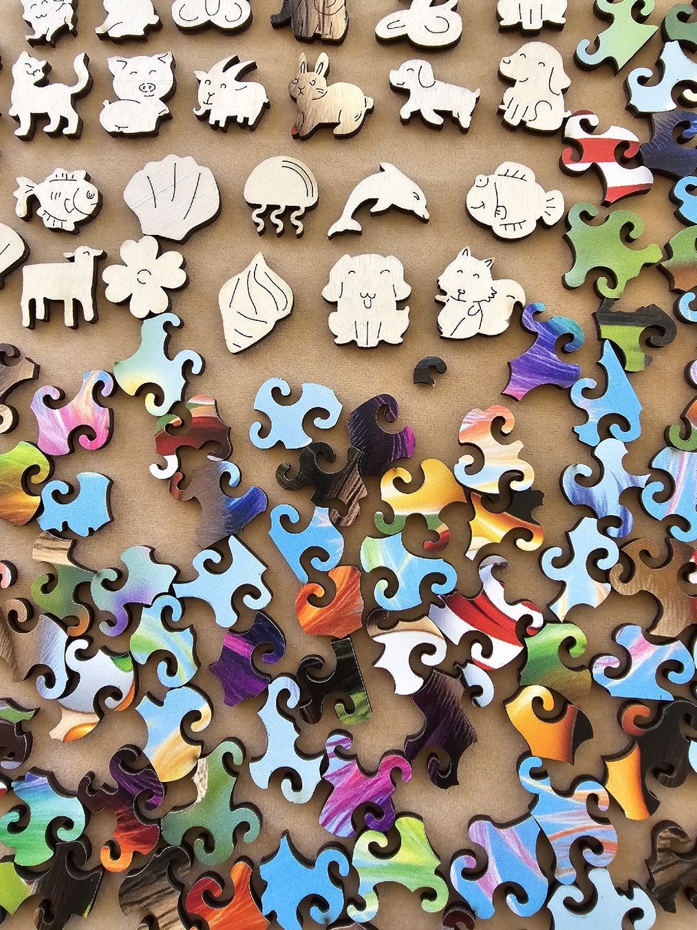 Puzzle: Lustiges Holzpuzzle Grösse A2 – Nuovo (secondo la descrizione) da Bütschwil venduto da Taranabo 3