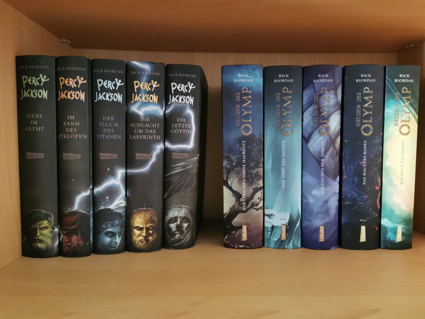 Libri: Percy Jackson Bücher Set 10 Stück – Usato da Binz venduto da Shizuka01