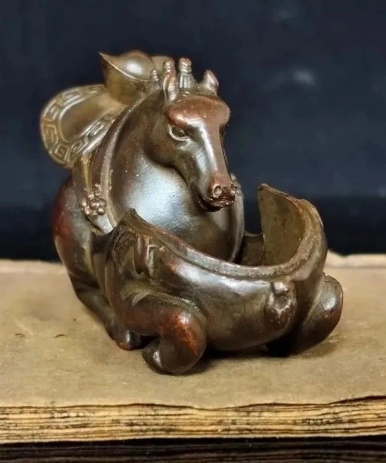 Sculture & Statue: Cheval en Bronze porte bijoux – Nuovo e nell'imballaggio originale da Vernier venduto da 19pigments 4