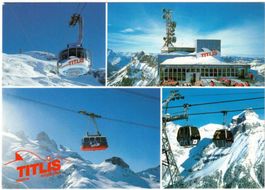 Engelberg - 4 Bild AK Titlis