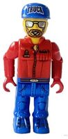 Lego Minifigur "Truck Driver" (4j004)