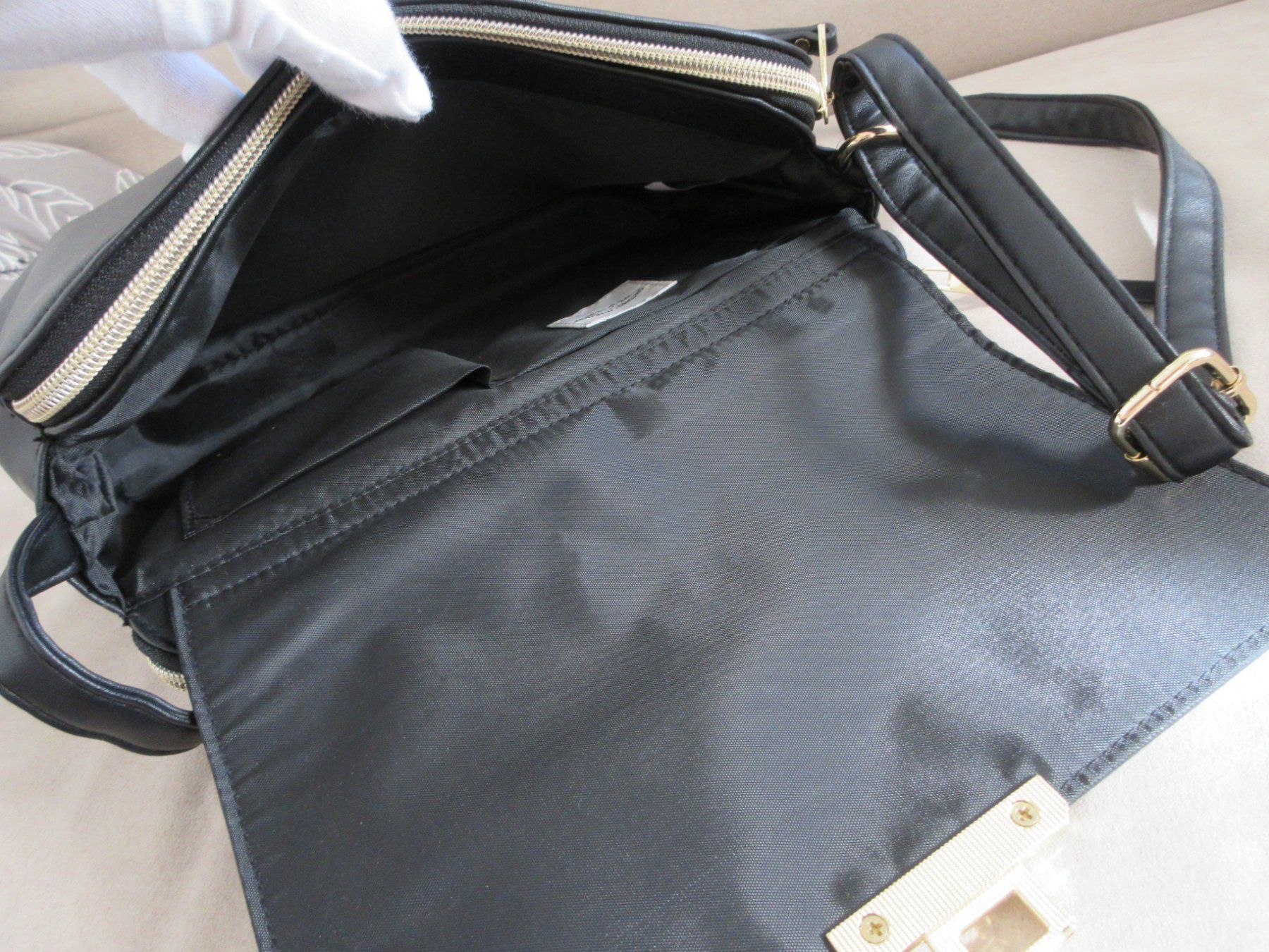 Borse da donna: 3 bags /Tasche/Denim/Black/zebra pattern!! – Usato da Goldach venduto da mamakotzi 8