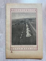 Deutschland Kriegschronik Monat März 1918 1. Weltkrieg