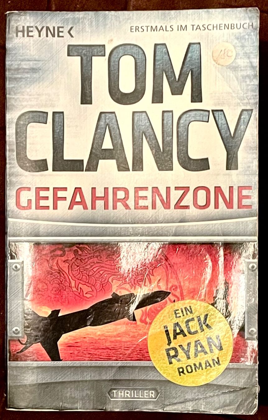 Libri: GEFAHRENZONE - TOM CLANCY - THRILLER - TASCHENBUCH – Usato da Buchs AG venduto da fischli610