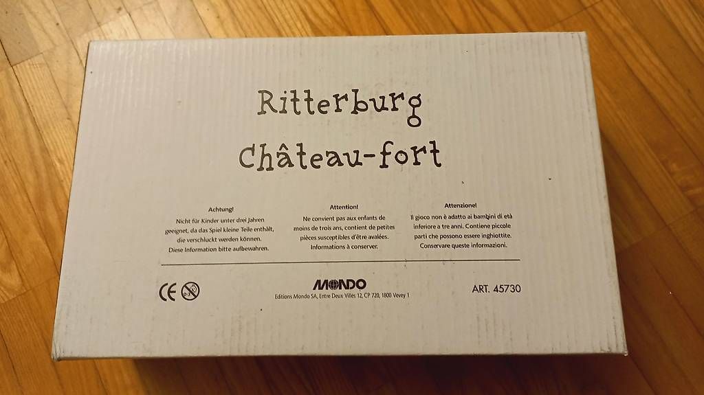 Giocattoli: Holzspielzeug Ritterburg – Nuovo e nell'imballaggio originale da Winterthur venduto da LoOnds 1