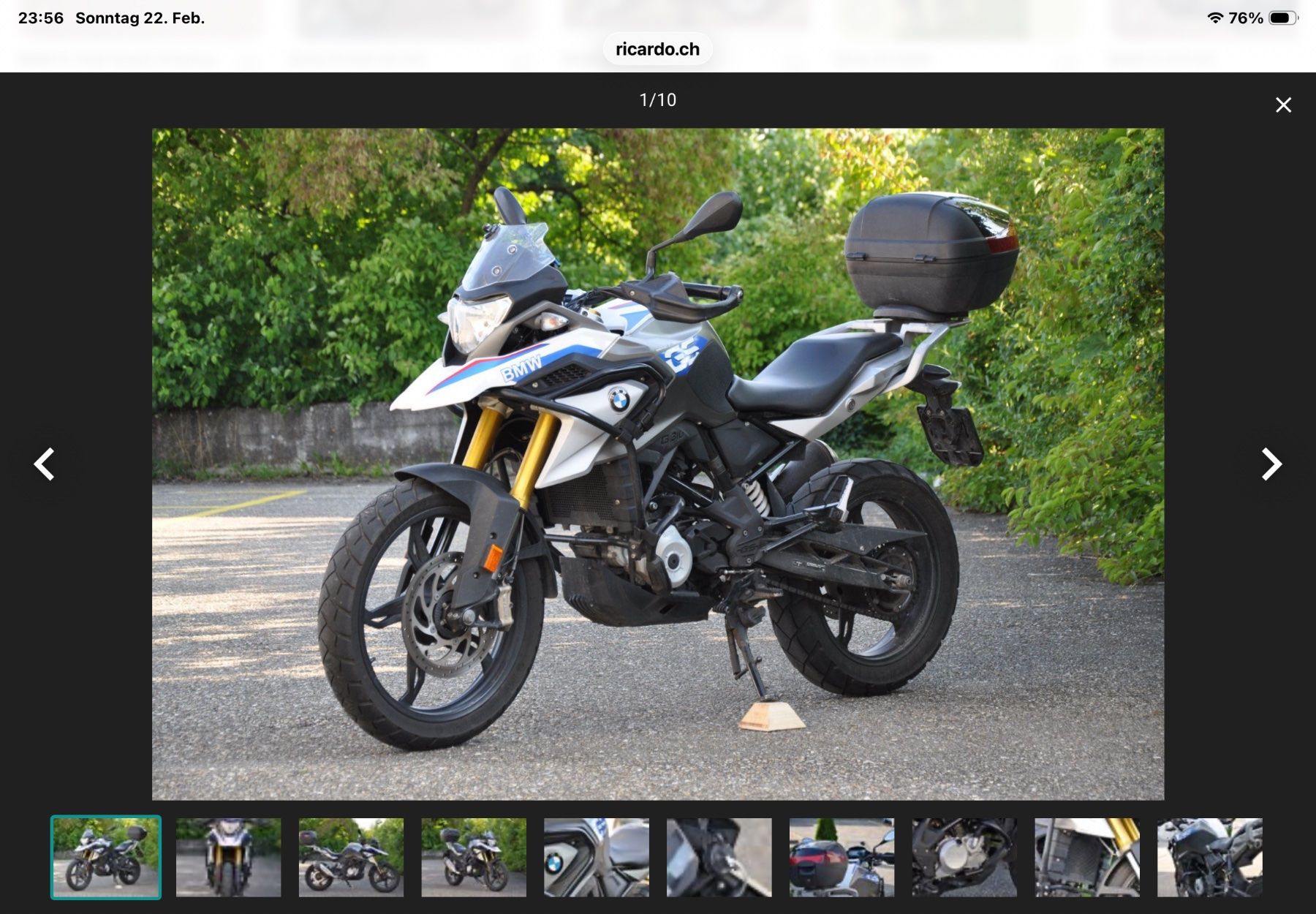 BMW Touring: BMW G310 GS – D'occasion à Bassersdorf par Romanmo 7