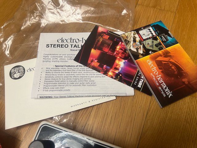 Electro-Harmonix Strumenti musicali: Electro-Harmonix Stereo Talking Machine OVP – Nuovo (secondo la descrizione) da Uttigen venduto da I_like 2