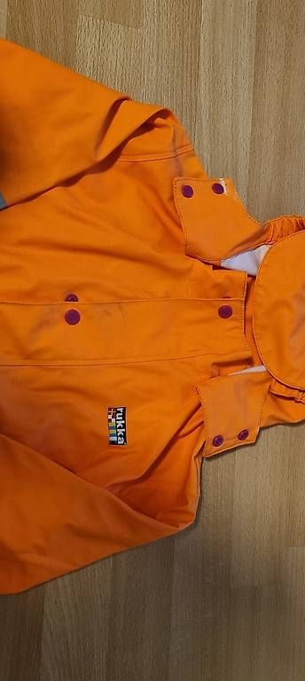 Giacche & Cappotti: Rukka Regenjacke orange Gr. 104 – Usato da Hombrechtikon venduto da goe_f996 2