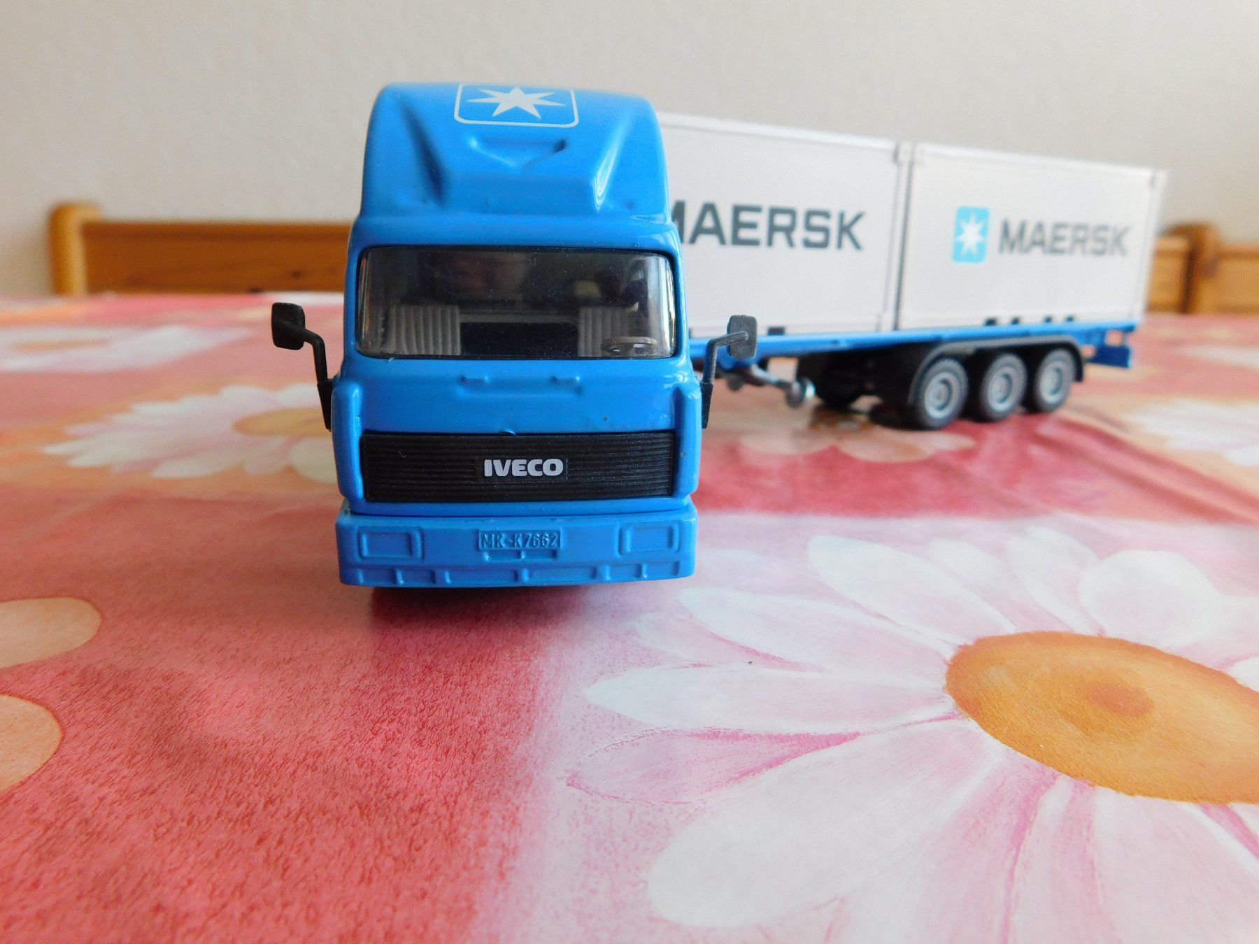 Siku Kit di modellismo & Modellini statici: Siku Iveco Containersattelschlepper Maersk 1:55 Set 2. – Nuovo (secondo la descrizione) da Strengelbach venduto da Wedi73 5