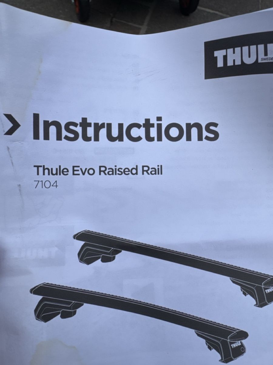 Thule Portapacchi: Thule Evo Raised Rail 7104 – Nuovo (secondo la descrizione) da Wohlen AG venduto da samoali 3