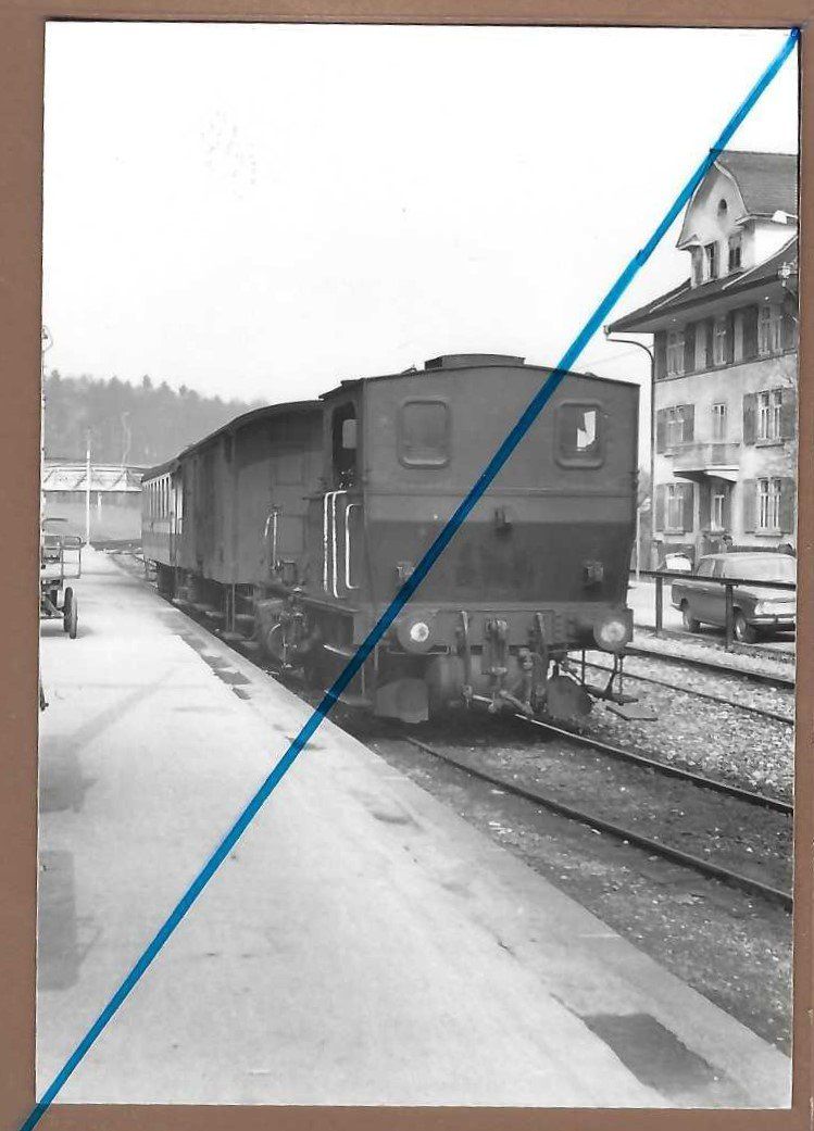 Cartoline postali: Sursee.  Sursee Triengen Bahn. 1966. – Usato da Horw venduto da SwissSteamMemories