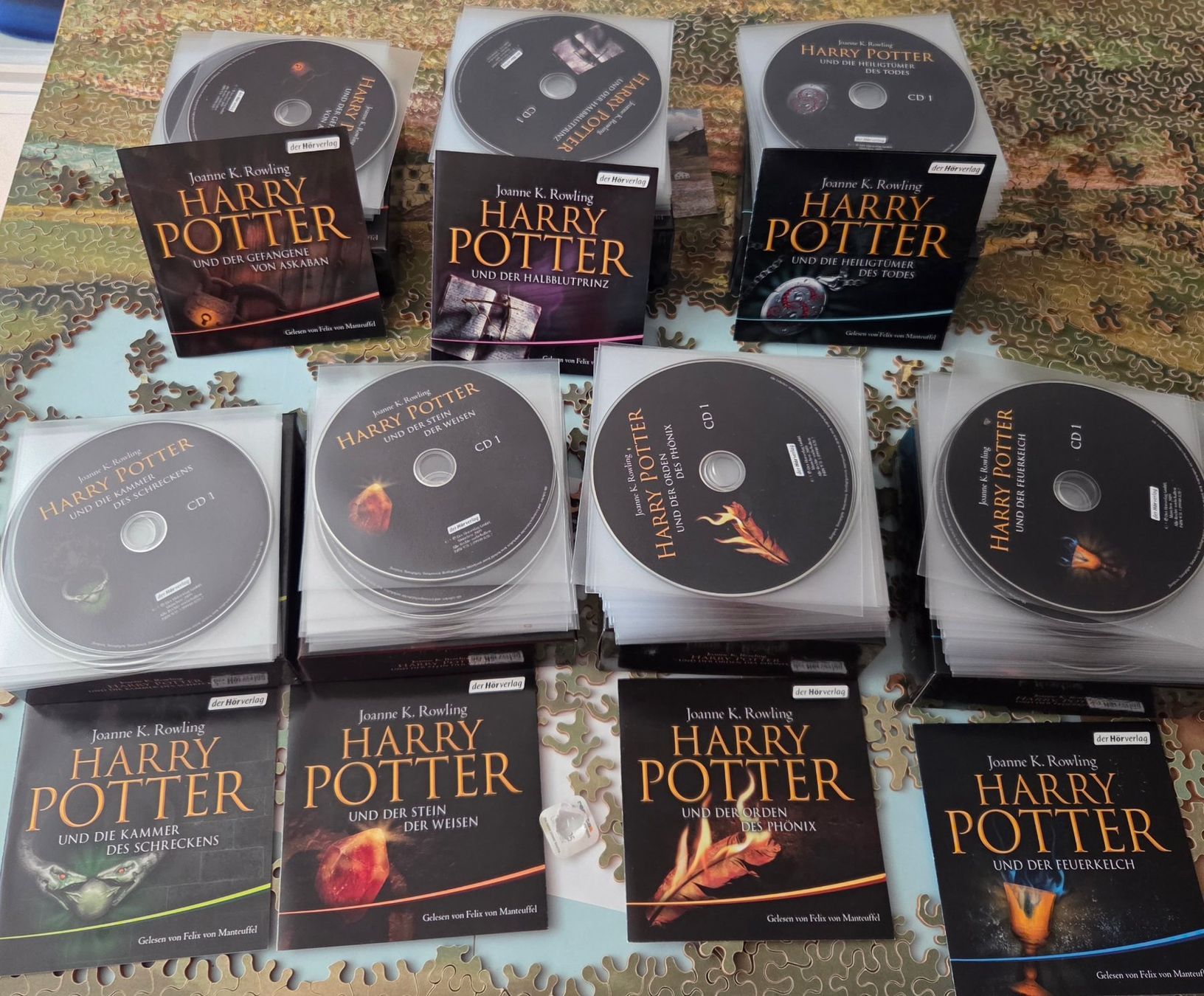 Audiolibri: Harry Potter - 108 CD's - Baende 1-7 - – Usato da Gossau SG venduto da tenerife11 5