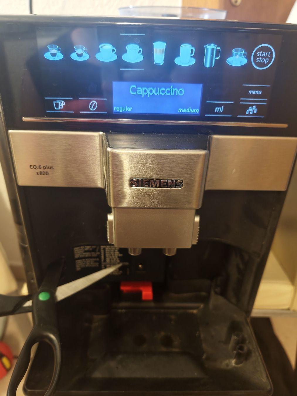 Siemens Kaffeemaschinen & Espressomaschinen: SIEMENS EQ6 PLUS S800 – Gebraucht aus Sarnen von Laut_musik 6