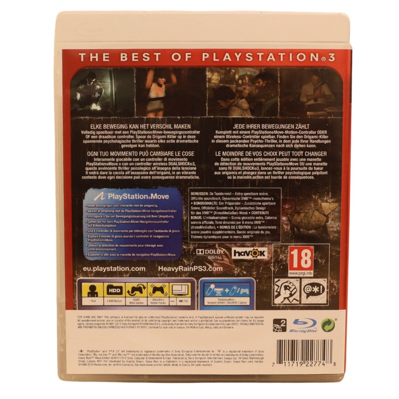 Giochi: Heavy Rain Move Edition - PS3 – Usato da Paudex venduto da dindeboy 2
