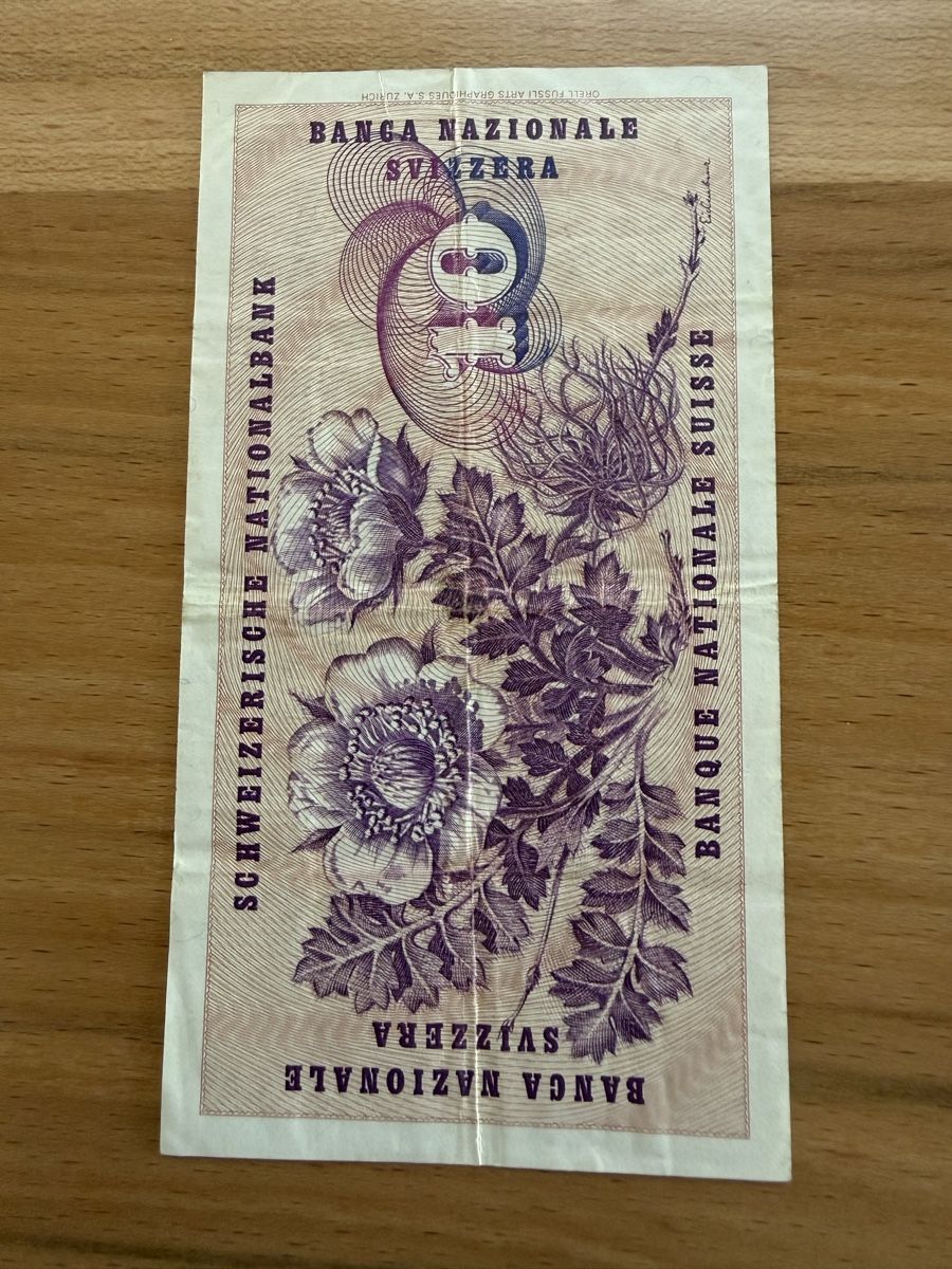 Banconote: 10 Franken Banknote Serie 100 L – Usato da Grenchen venduto da Bastet007 4