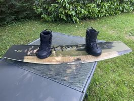Planche Wakeboard Ronix 143cm Top Notch Pro + Fixations