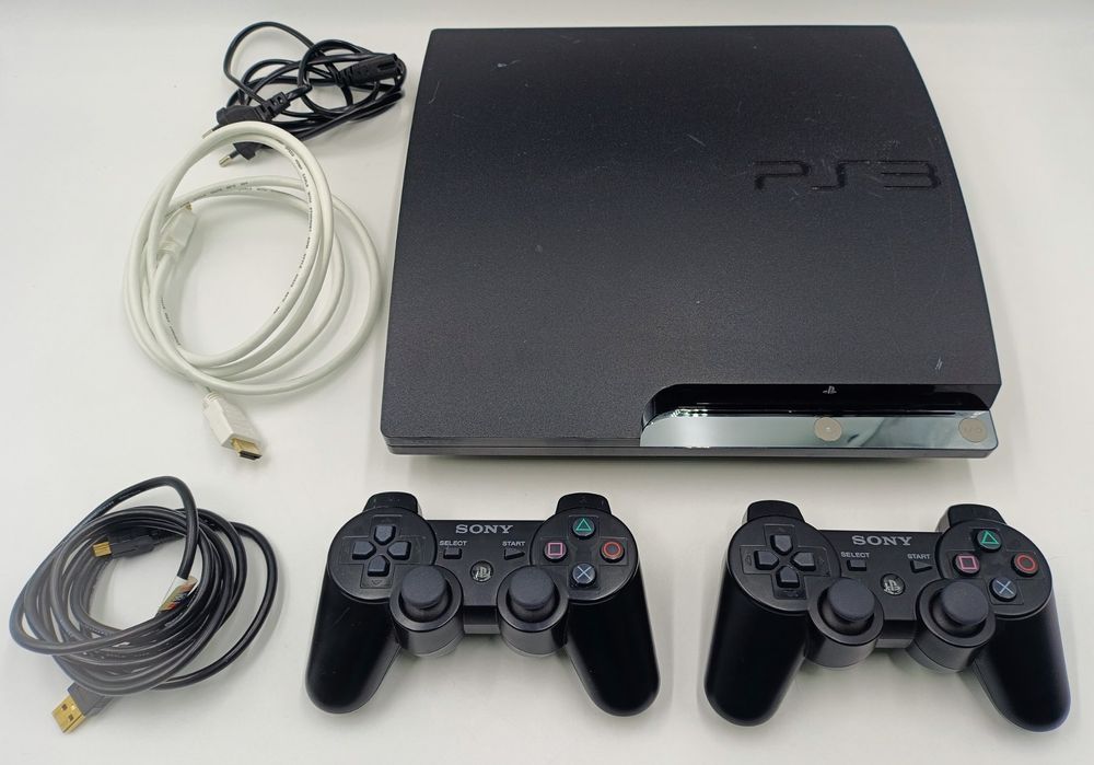 Sony PS3 Debug Jailbreak Konsole + 2 Controller, CHECH-2504B (Gebraucht ...