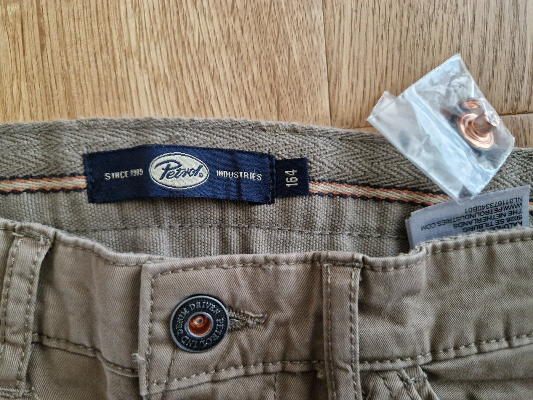 Pantaloni: Cargo Hose Petrol Grösse 164 neu – Nuovo (secondo la descrizione) da Galgenen venduto da Sisipus 2