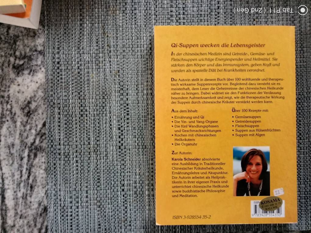 Libri: Kraftsuppen nach der chinesischen Heilkunde – Usato da Ballwil venduto da Mvision 1