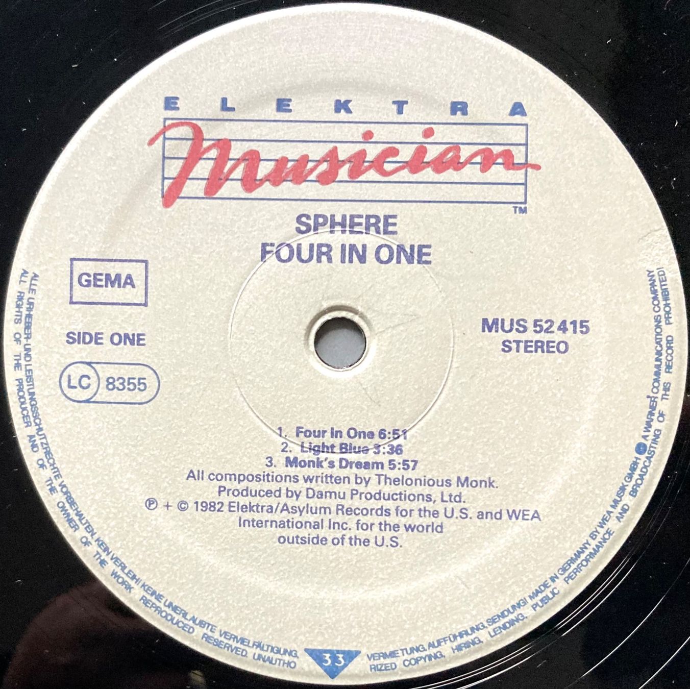 Dischi in vinile: SPHERE - FOUR IN ONE – Usato da Poliez-Pittet venduto da Newtown-Records 2