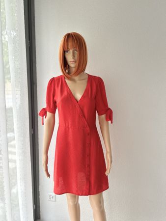 October Dress Red Size S Good Condition