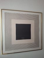 Seidenfoulard Guy Laroche, gerahmt