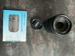 Canon Objektiv EFS 55-250 mm zu EOS 700D