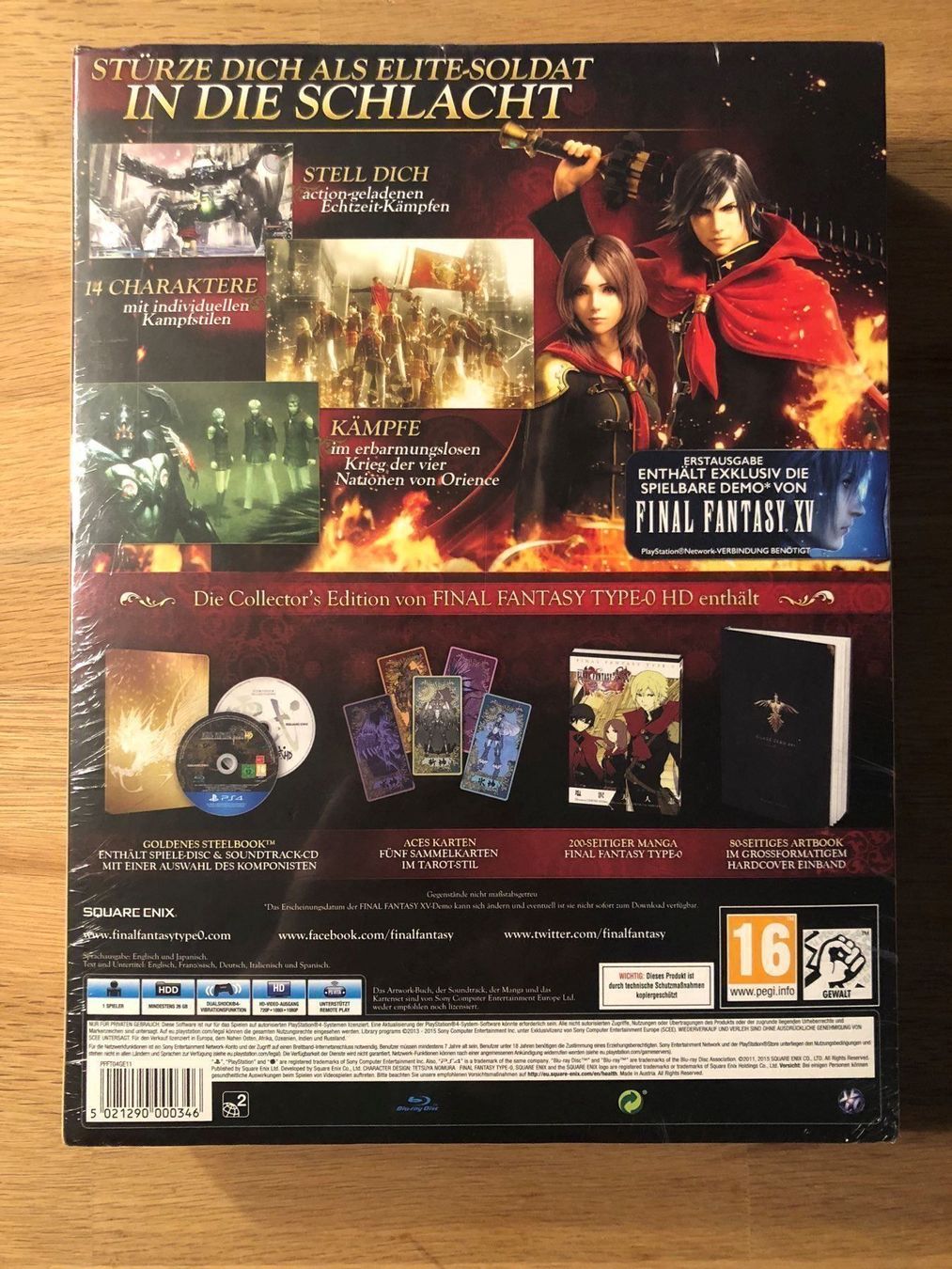 Sony Jeux: Final Fantasy Type-0 HD CE für PS4 – Neuf (Voir description) à Kestenholz par Mad18 1
