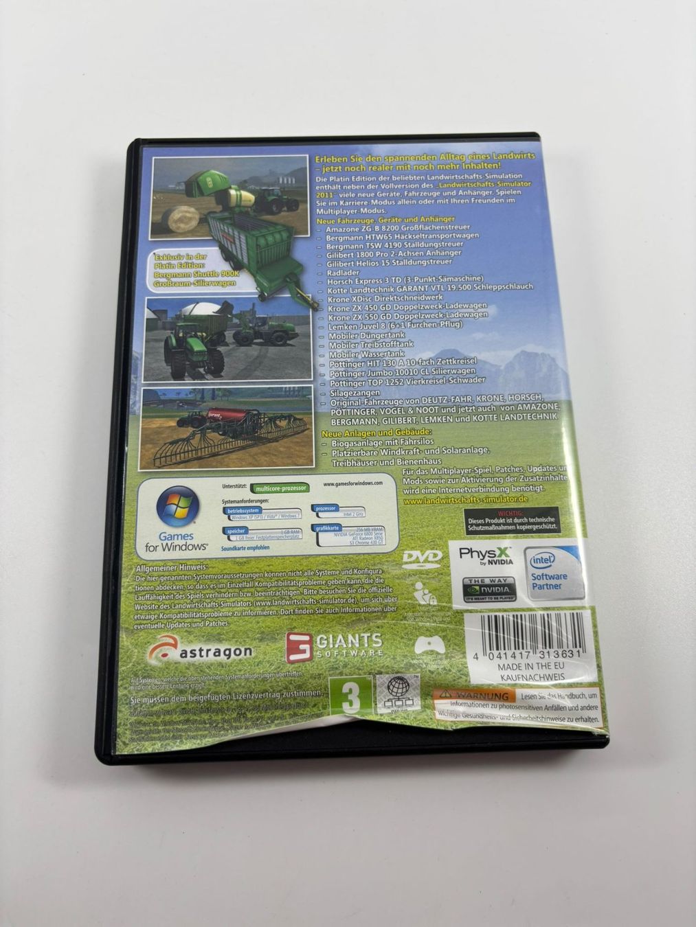 Giochi: Landwirtschaftsimulator (Platin Edition) (PC) – Usato da Herisau venduto da Seyashop1 5