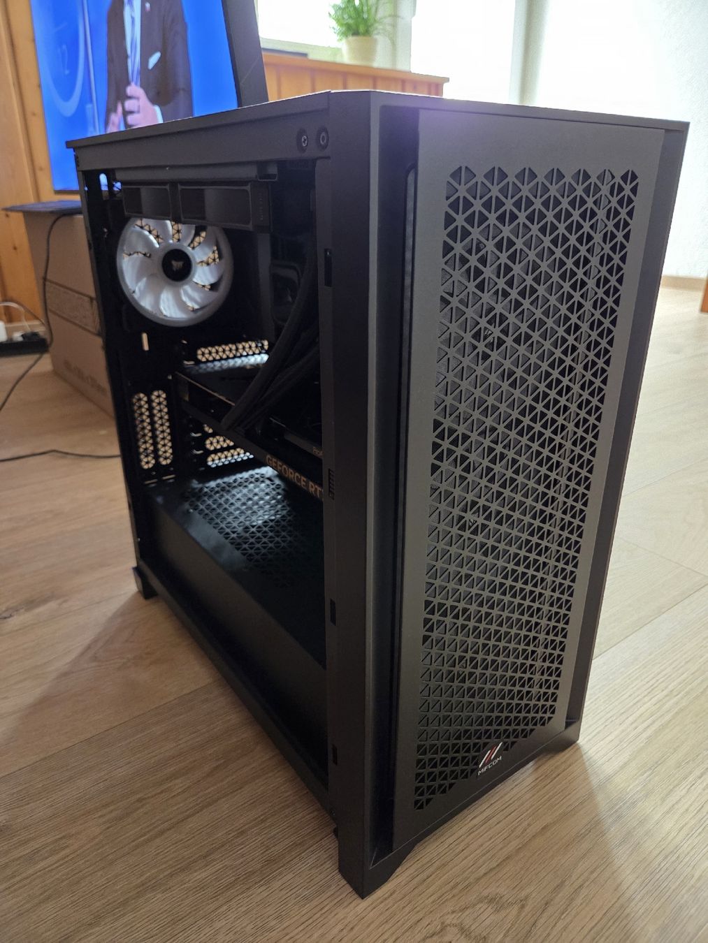 PC Asus Pro Art RTX 4080 OC 16 GB mit AMD Ryzen 7 7800X3D (Neu (gemäss