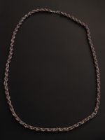 Lange Halskette aus 925 Sterling Silber
