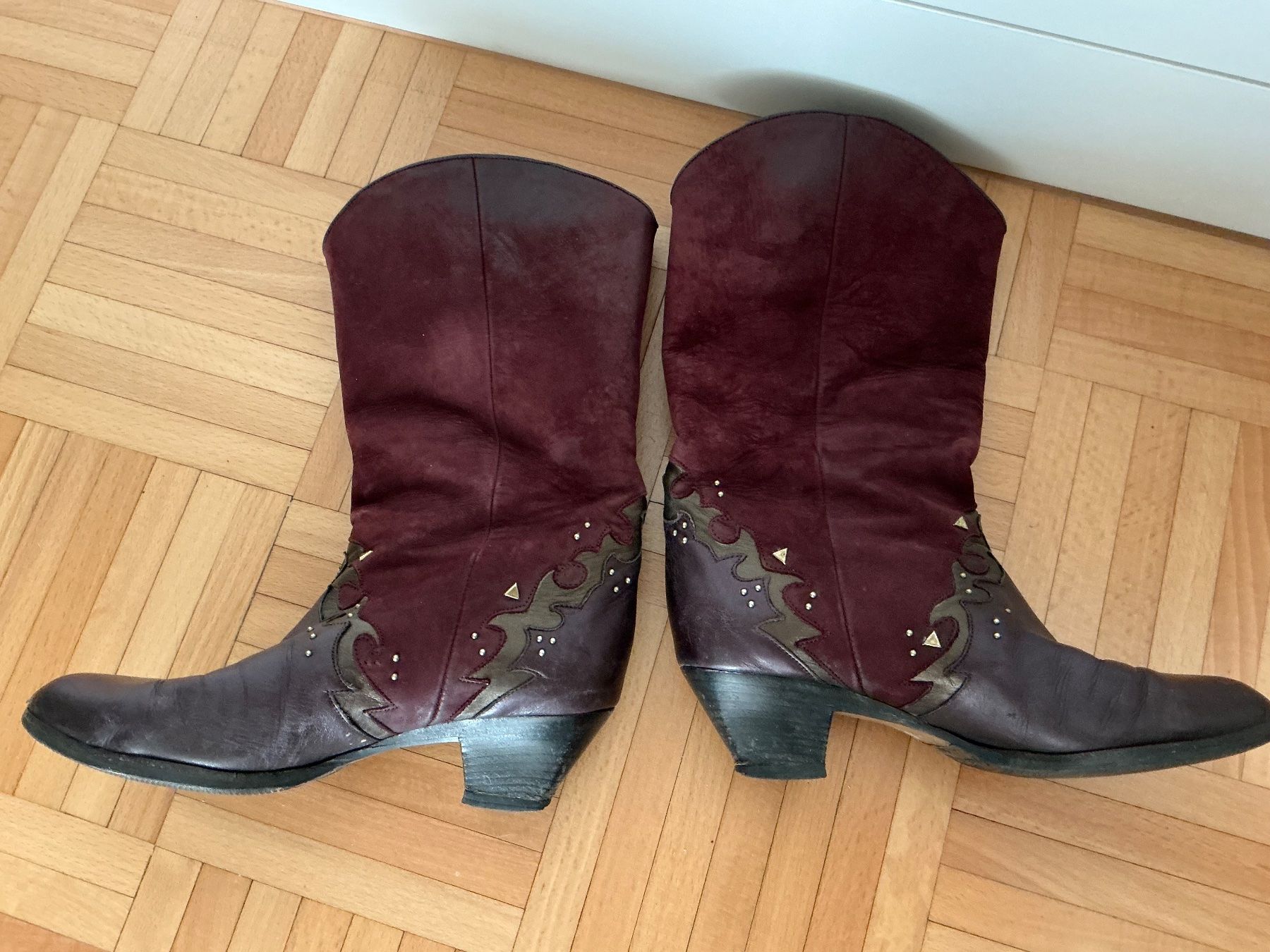 Scarpe da donna: Vintage Stiefel,Grösse 36, Leder – Usato da Zürich venduto da Mia712 3