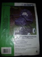 Regenschutz blau für Kinderwagen
