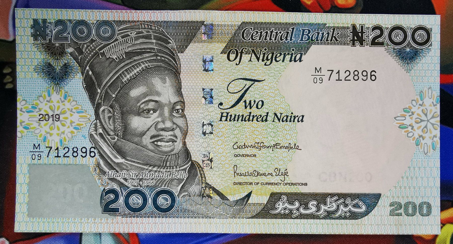 Banconote: Nigeria 200 Naira UNC – Nuovo (secondo la descrizione) da Cousset venduto da Patricio77