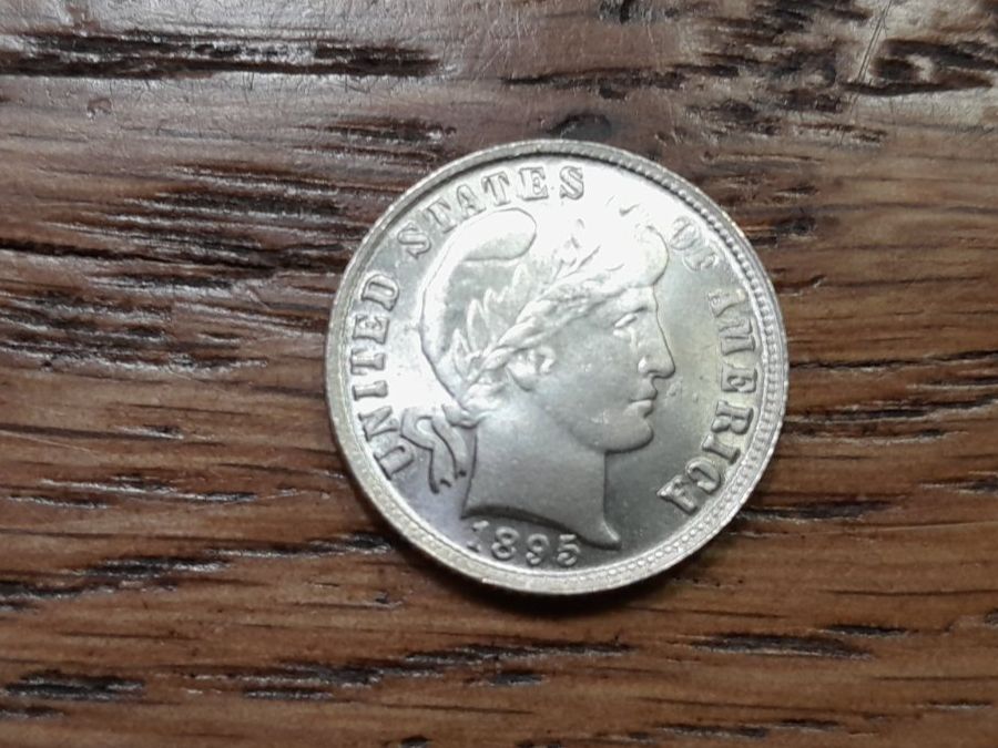 Alle Münzen: 1 Dime 1895, USA – Gebraucht aus Aarau von Reto_BA_01