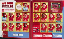 komplettes Panini Album mit allen CC Bildern
