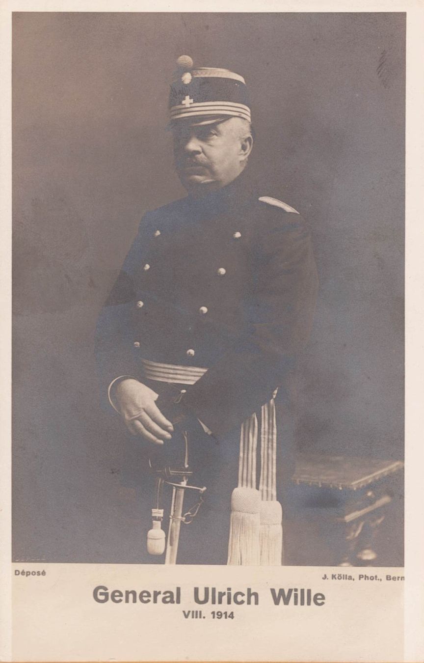Tutti i francobolli: Feldpost mit ...... General Wille Variation – Usato da Bazenheid venduto da Sunneschy07