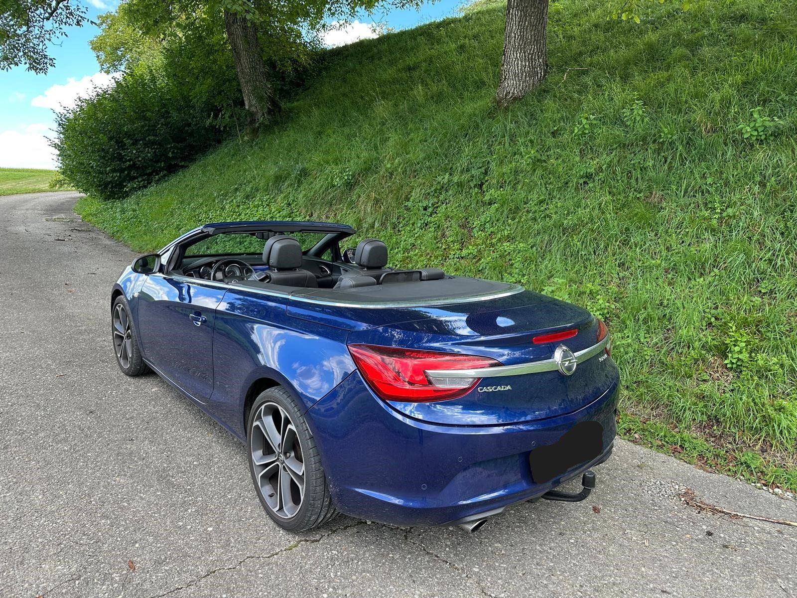 Opel Automobili: Opel Cascada Cabriolet, Blau mit Anhängerkupplung – Usato da Winterthur venduto da steck955 2