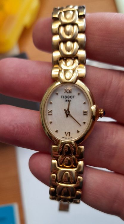 Montre Tissot femme 1853 dor e et nacre Kaufen auf Ricardo