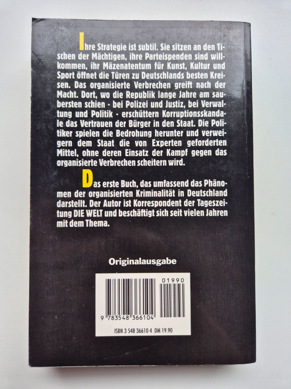 Libri: Das Netz - Org. Verbrechen in Deutschland - Peter Scherer – Usato da Niederweningen venduto da Obson 1