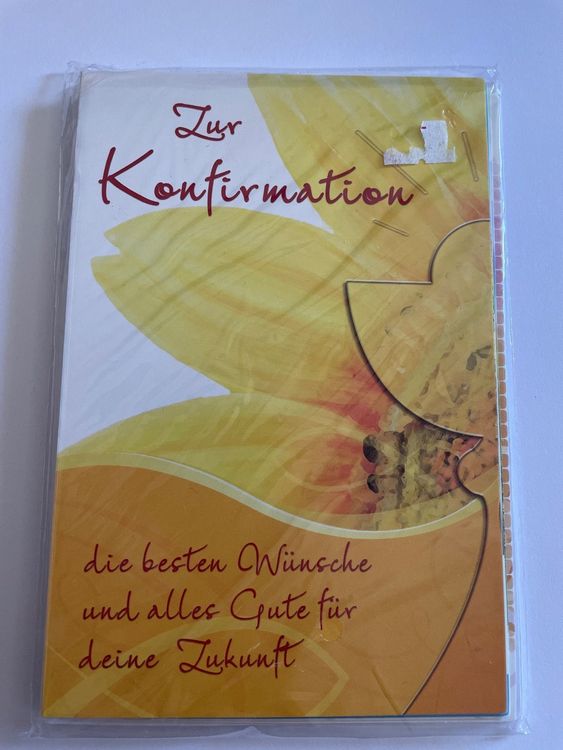 Piccadilly Greetings Glückwunschkarte Zur Konfirmation – 20,3 X 15,2 Cm – Hochwertig, Mit Umschlag, In UK Designt