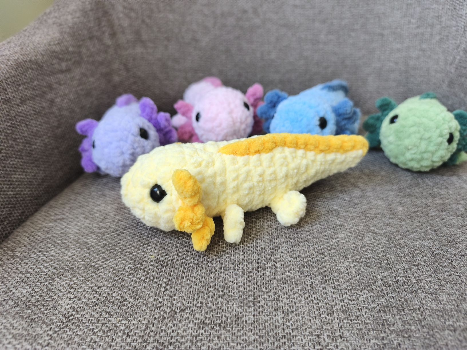 Spielzeuge: Axolotl peluche fait main  – Neu (gemäss Beschreibung) aus Orbe von don_ym8h 4