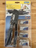 Nietzange Rapid RP10 mit 4x Nieten-Sets Aluminium