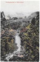 Meiringen Reichenbachfall und Bahnviaduct Bahn