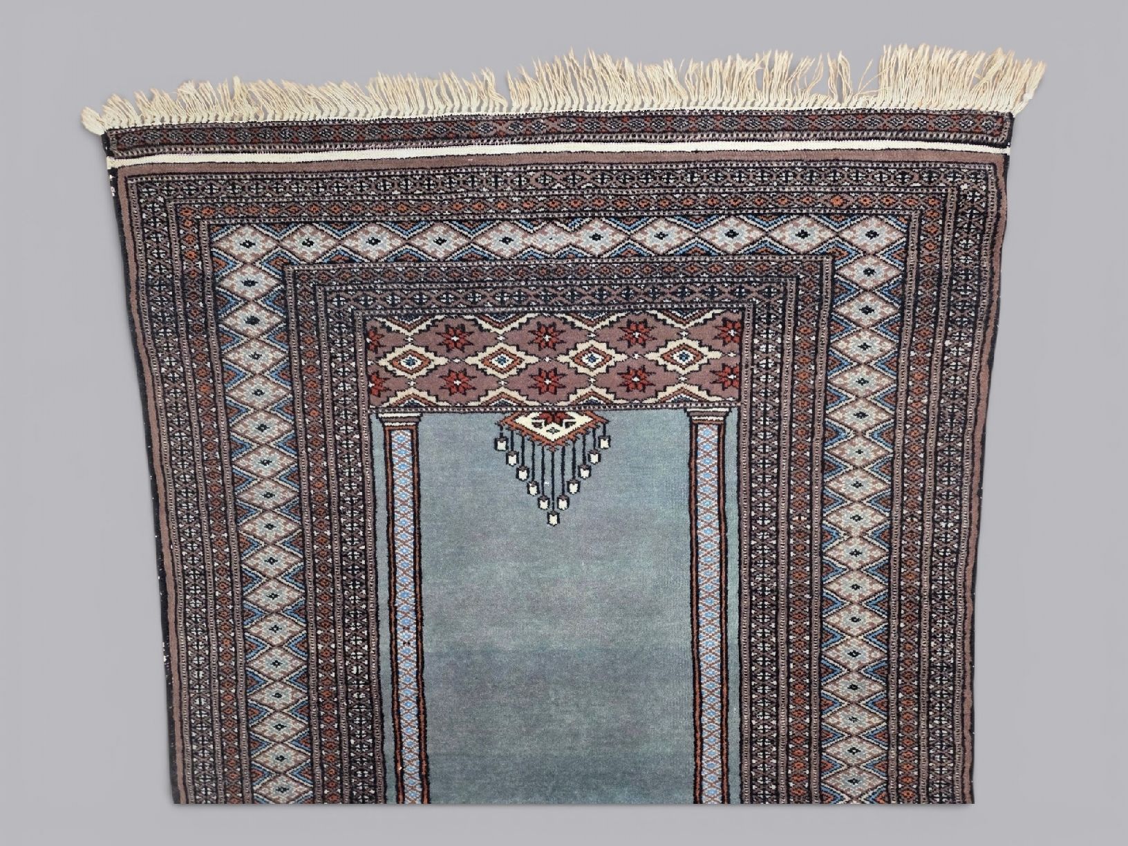 Tappeti: Teppich hellblau gemustert 169x93cm  – Usato da Rieden AG venduto da RuvensBrocki 2